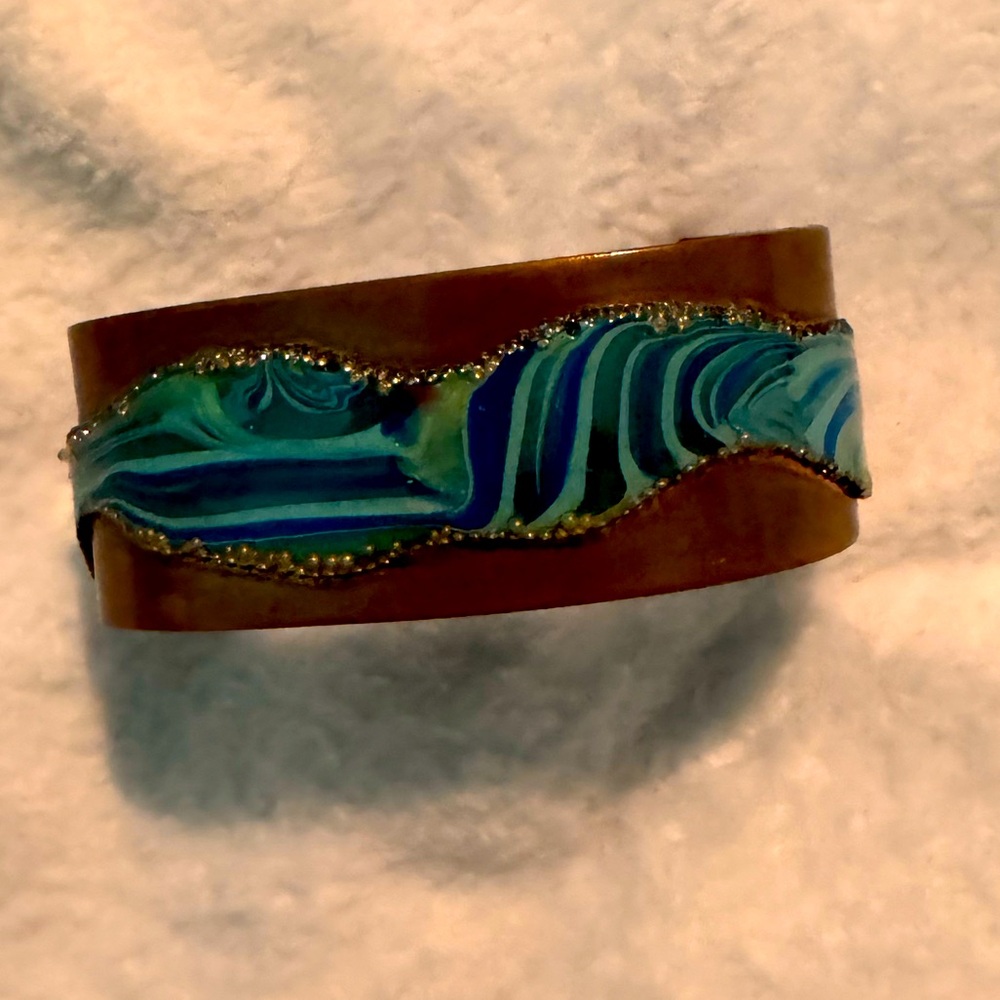 Handmade copper bracelet